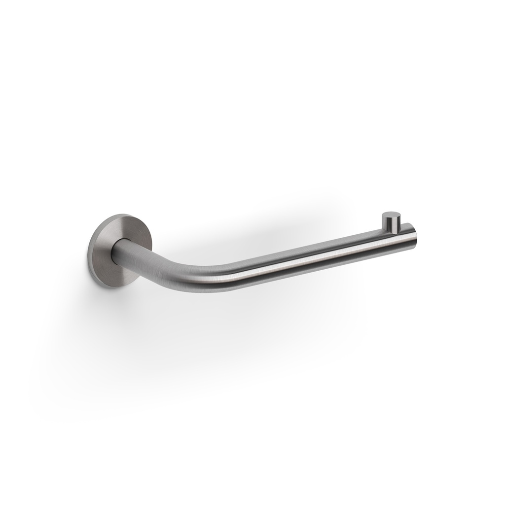 witte achtergrond toiletrolhouder KALDUR B7,3xD14,7xH3,8cm inox mat